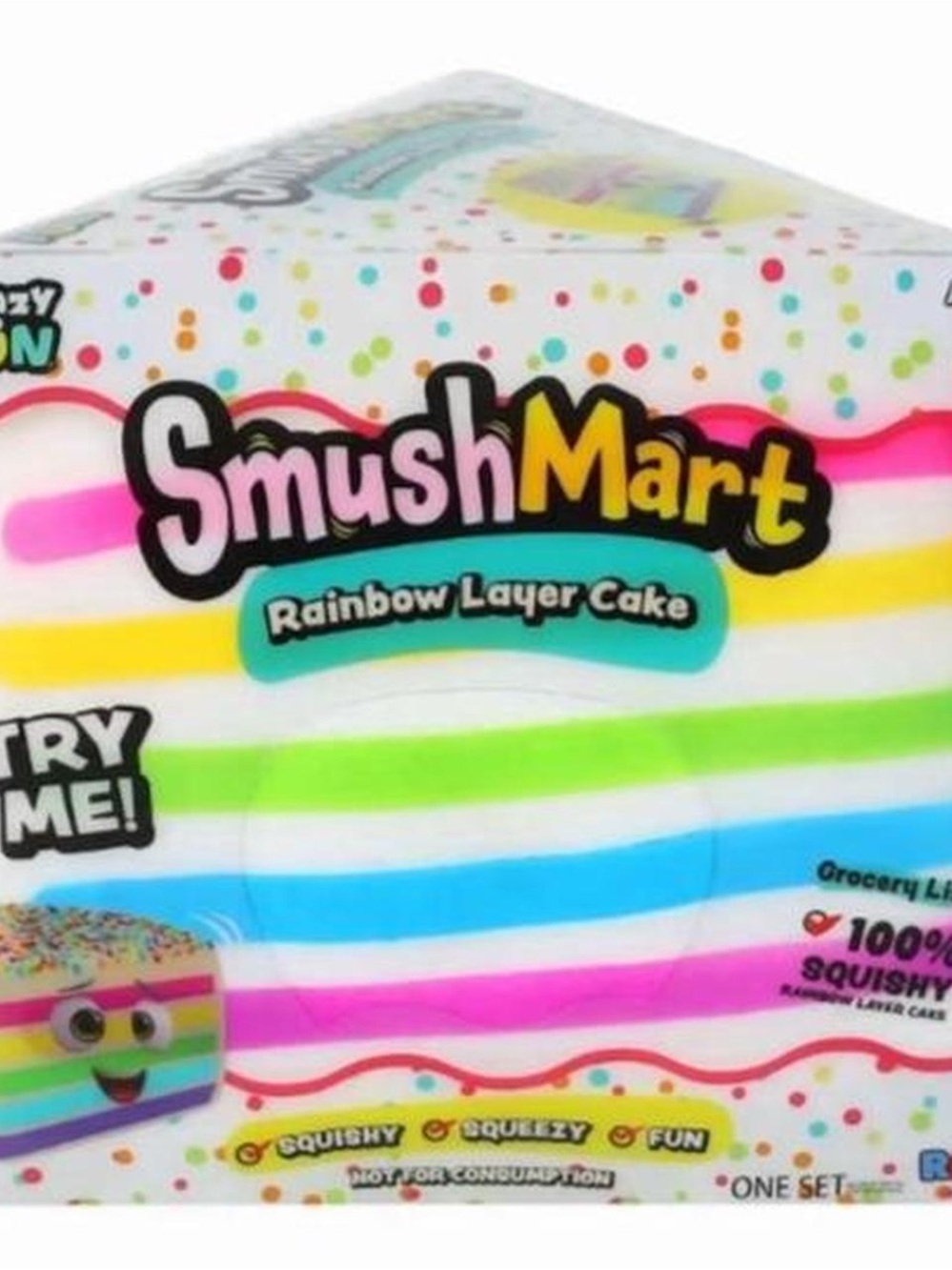 Rainbow Layer Cake Squishy - Multicolor